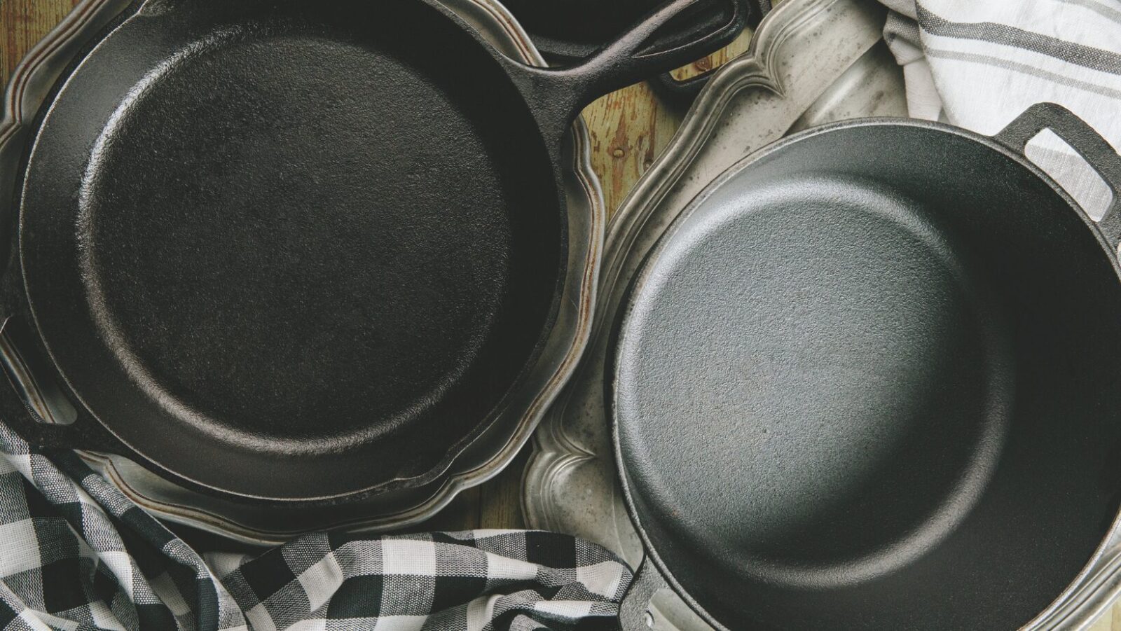 Cast Iron: A 3-Course Meal